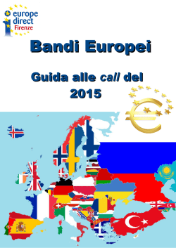 Bandi Europei - Europe Direct Firenze