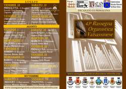 Download LIBRETTO 2014 - Rassegna Organistica Valsassinese