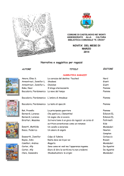 03 R - 2014 - Completo - Biblioteche della Provincia di Reggio Emilia