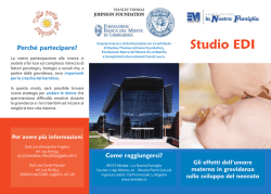 Studio EDI - IRCCS Eugenio Medea