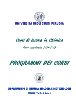 Programmi 2014-2015