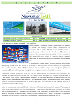 Newsletter ISAFF - IndustriaEnergia.it