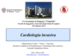 La cardiologia invasiva - Ingegneria Elettrica ed Elettronica