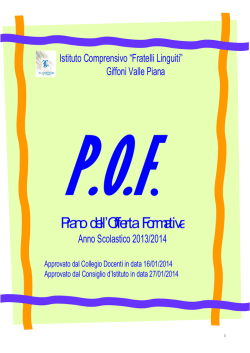 POF 13-14 - I.C."Fratelli Linguiti"
