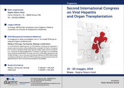International Congress on Viral Hepatitis and Organ Transplantation