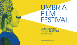 Scarica Catalogo - Umbria Film Festival