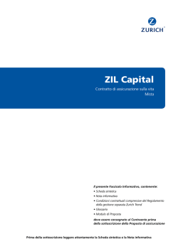 ZIL Capital - Fascicolo informativo