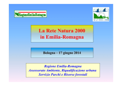 La Rete Natura 2000 in Emilia-Romagna