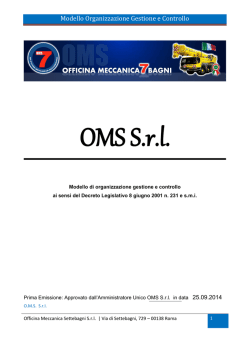 M.O.G. - 25.09.2014 - Officina Meccanica Settebagni