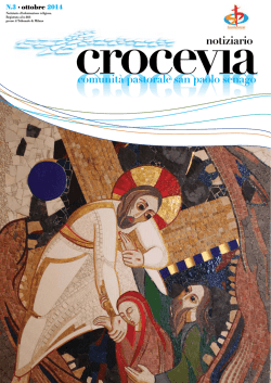 N° 3 – Ottobre 2014 Crocevia - Comunità Pastorale S.Paolo