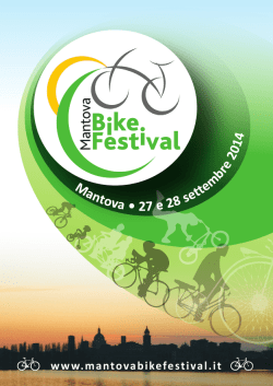 Mantova bike festival - Provincia di Mantova