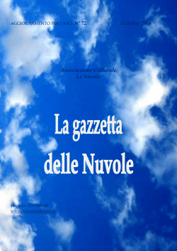 gazzetta12-14 - Le Nuvole di Civita