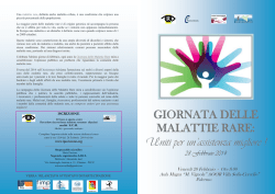 Brochure - Azienda Ospedaliera Ospedali Riuniti Villa Sofia Cervello
