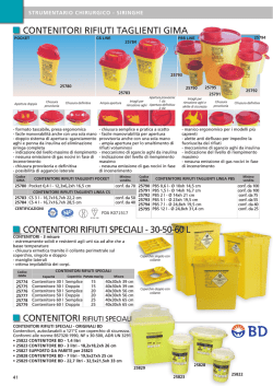contenitori rifiuti taglienti gima contenitori rifiuti speciali - 30-50