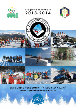 Sci club Crocedomini “Nicola Avanzini”