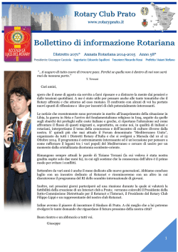 Giuseppe - Rotary Club Prato
