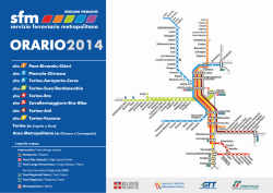 ORARIO2014 - Servizio Ferroviario Metropolitano