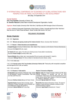 Bari Conference 8_9 sept Programme