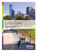 Brochure istituzionale Cofely