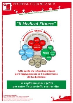 medical fitness 2014 - sporting club mi 2