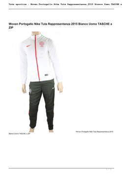 Tute sportive : Woven Portogallo Nike Tuta Rappresentanza 2015