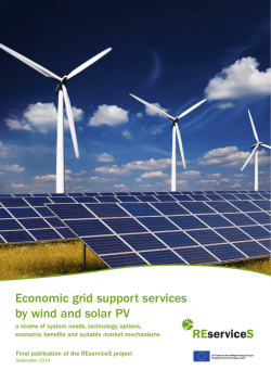 Economic grid support services by wind and solar PV