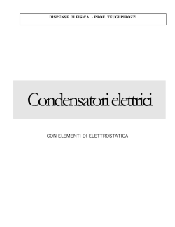 Condensatori elettrici
