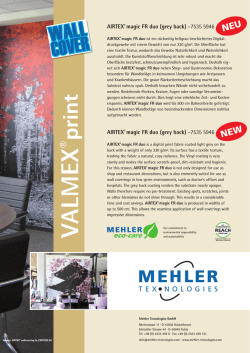 VA LM EX ® print - Mehler Texnologies