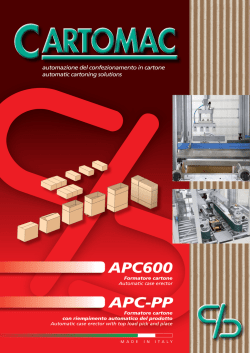 APC600 APC-PP - Cartomac srl