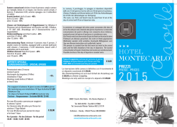 Hotel MONTECARLO 2014 - Hotel Montecarlo Caorle