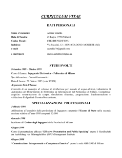 Cataldo - Ordine degli Ingegneri della Provincia di Milano