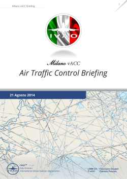 Air Traffic Control Briefing 21 Agosto 2014