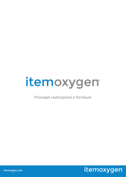 COMPANY PROFILE - Item Oxygen Srl