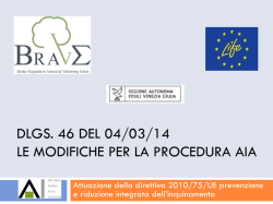 Dlgs 46-2014 - Distretto del Mobile Livenza