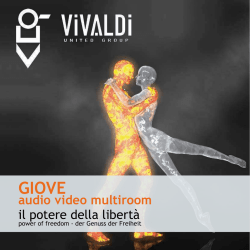 Dim: 3 MB 05/08/2014 Catalogo Vivaldi Multiroom 2013