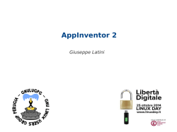 Giuseppe Latini - GNU/Linux User Group Perugia