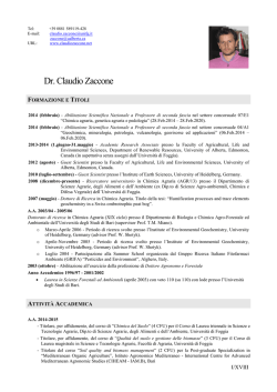 Dr. Claudio Zaccone