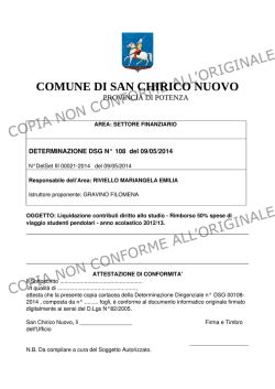 PAP 00176-2014 - Comune di San Chirico Nuovo