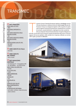 Transmec Group - Logistica Management