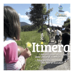 ITINERA 2014 programma - Proloco San Vincenzo a Torri