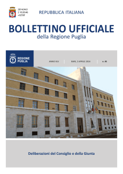 Download versione PDF del Bollettino Ufficiale
