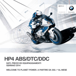 Prezzi e equipaggiamenti HP4 ABS (PDF, 231 kb)