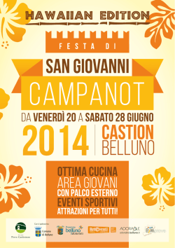 libretto-campanot-2014 - Pro Loco Pieve Castionese