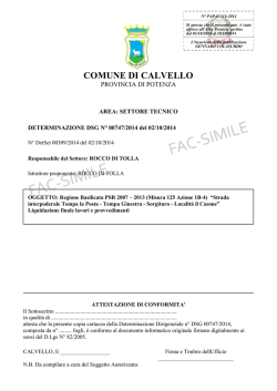 PAP-01116-2014 - Comune di Calvello