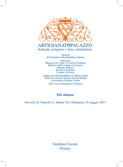 Catalogo 2013 - Artigianato e Palazzo