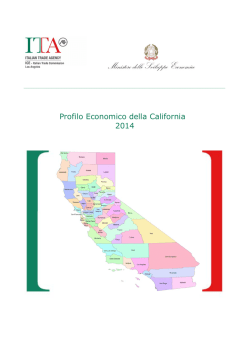 Profilo Economico della California 2014