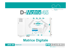 D-MATRIX-4S: Matrice digitale satellitare!!
