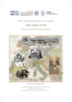 Mappa Gis 2014 - FlyerA5 - Associazione Italiana Insegnanti