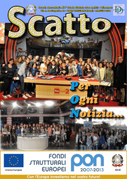 edizione 2014 - Scuola Media Statale