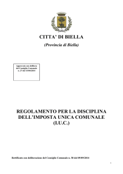IUC - Comune di Biella